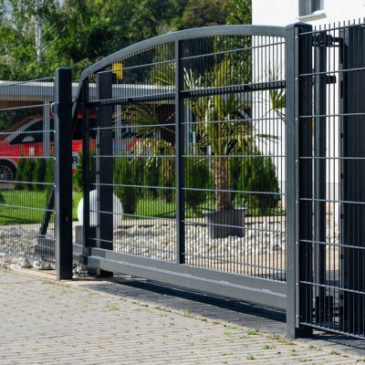 Gartentor aus Polen aus Doppelstabmatten GartentoreausPolen.de